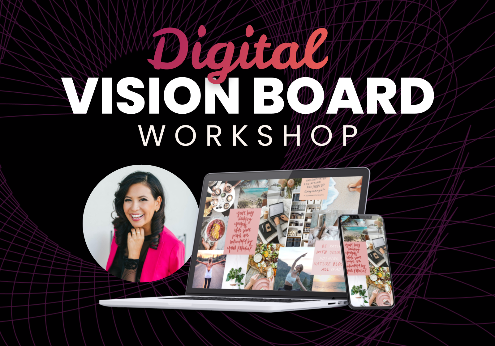 Digital Vision Board Workshop 2023